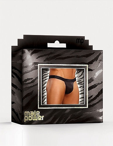Malepower Micro G-String V Ανδρικό Sexy String Μαύρο