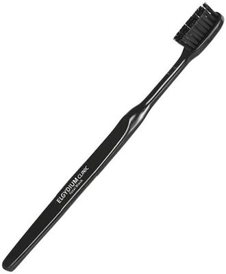 Elgydium Clinic 20/100 Manual Toothbrush Soft Black 1pcs