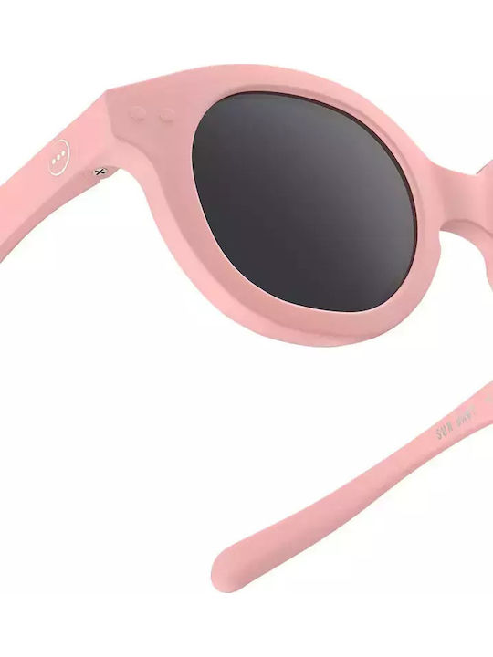 Izipizi #C Ochelari De Soare Pătrați Pentru Bebeluși Cu Lentile Polarized Pastel Roz Pentru 9-36 Luni