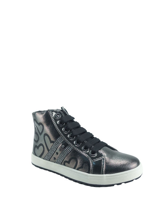 Meridian Kids Sneakers High Silver