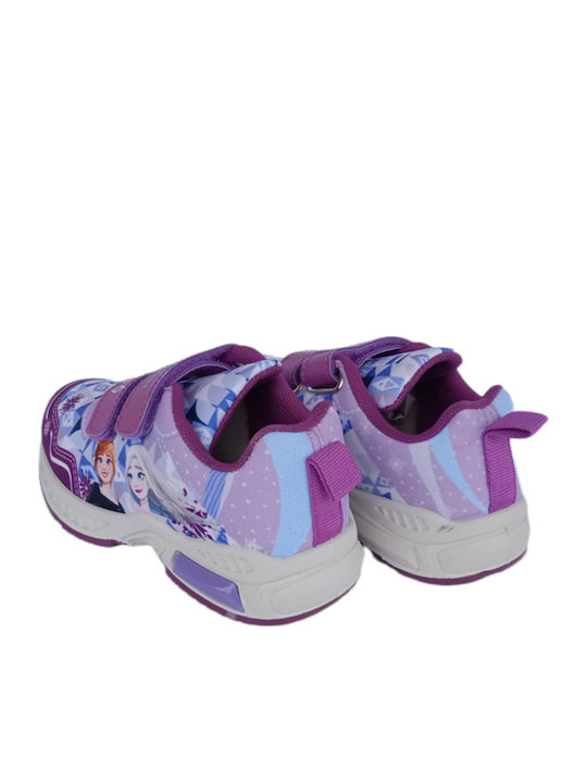 Kids Sneakers with Scratch Purple