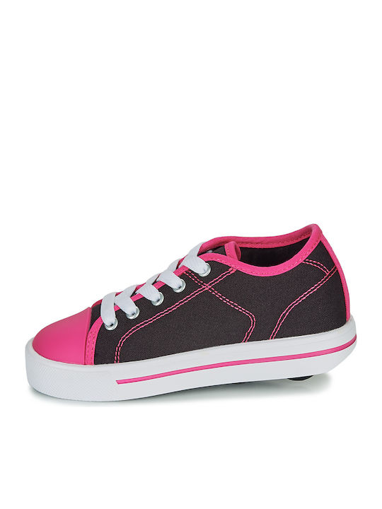 Παιδικά Sneakers με Ροδάκια Μαύρα