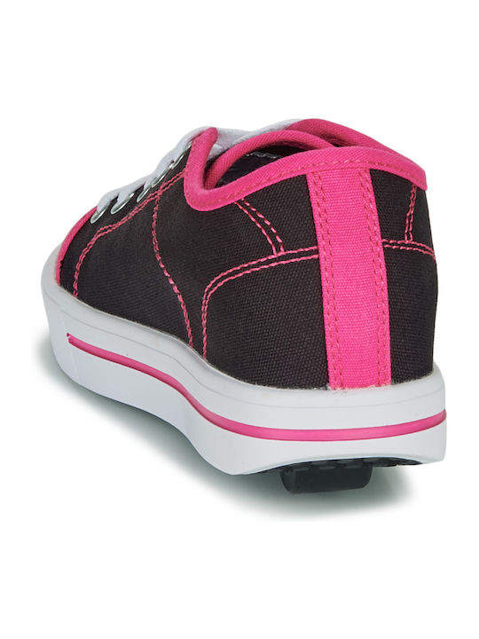 Παιδικά Sneakers με Ροδάκια Μαύρα