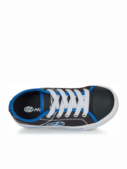 Παιδικά Sneakers με Ροδάκια Μαύρα