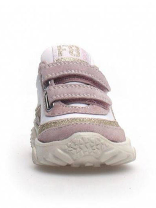 Kids Sneakers with Scratch Pink