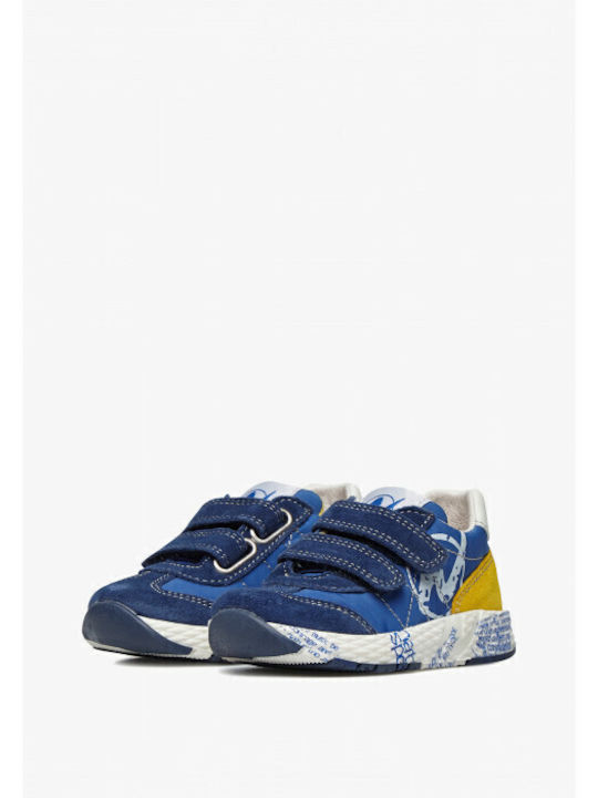 Kids Sneakers with Scratch Blue