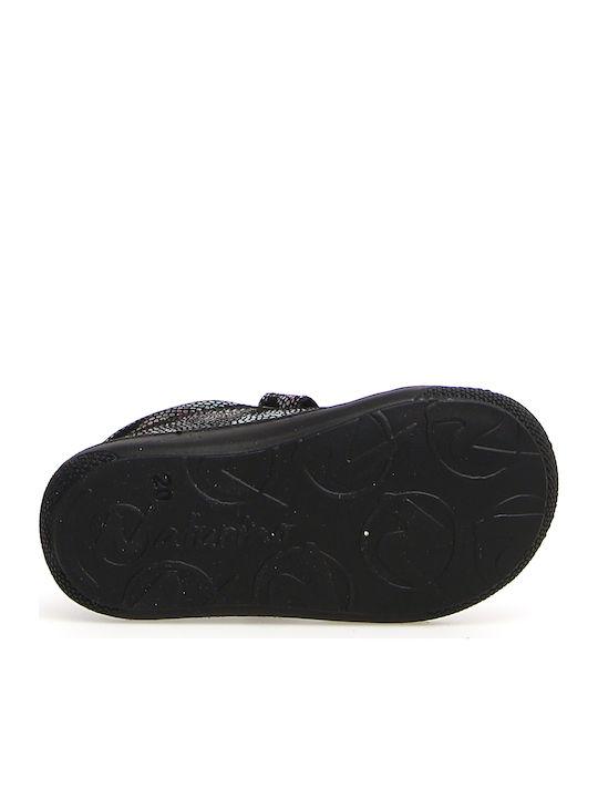 Kids Sneakers with Scratch Black