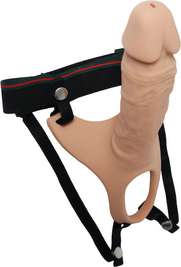 Kinksters Harnașament cu Dildo în Culoarea Pielii
