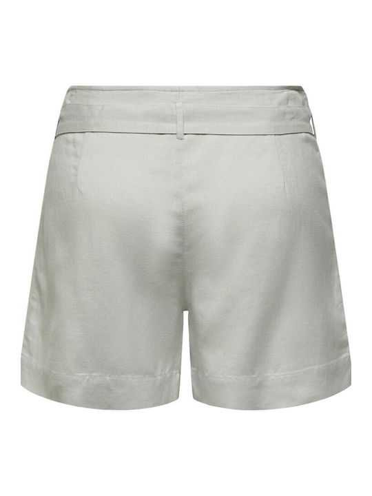 Only Women's High-waisted Shorts Gray
