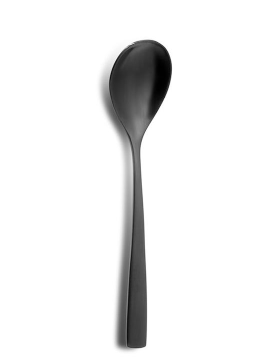 Comas BCN 6106 Spoon Set Desert / Ice Cream Stainless Black CO06106000 6pcs