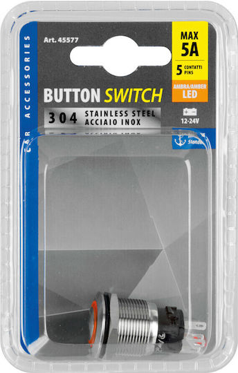 Lampa Car On/Off Switch 12V-24V Orange