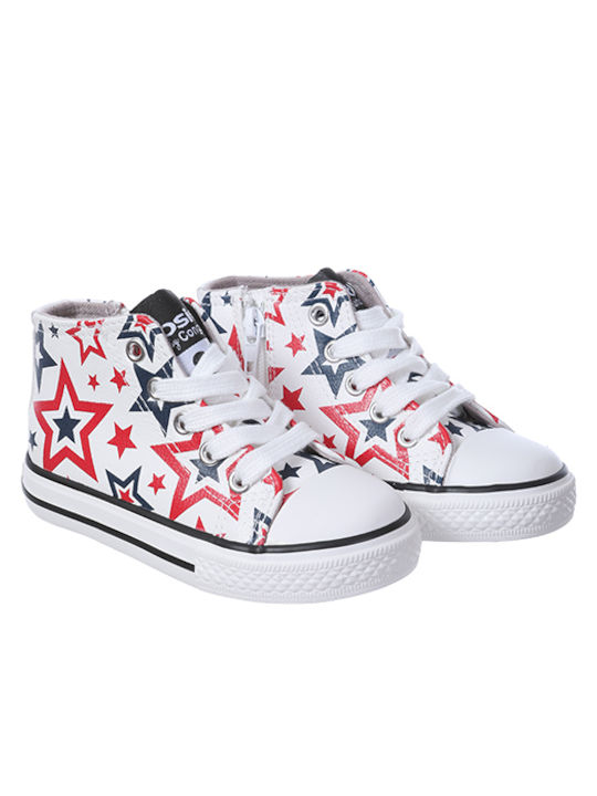 Conguitos Kids Sneakers High White