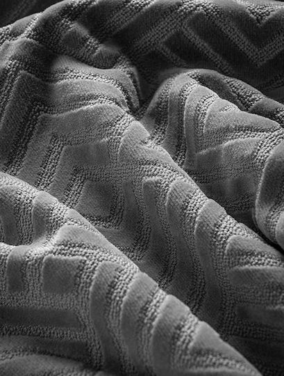 Madi Lavir Sesselüberwurf Jacquard 180x180cm Grau
