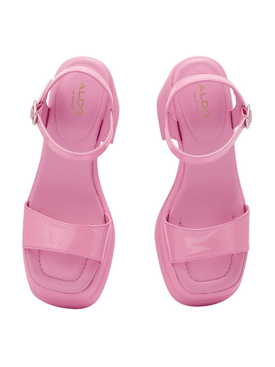 Aldo Damen Sandalen mit hohem Absatz in Rosa Farbe