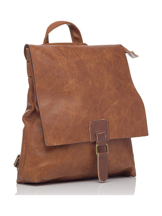 V-store Backpack Καφέ