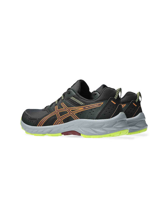 Gel-Venture 9 Ανδρικά Αθλητικά Παπούτσια Trail Running Μαύρα
