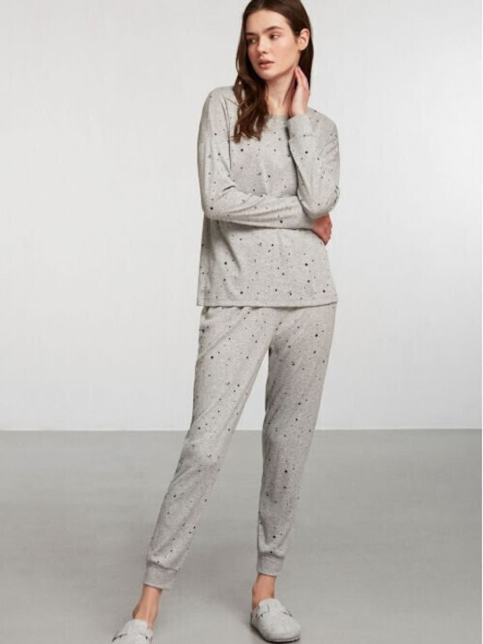 Catherine's Winter Women's Pyjama Set Gray