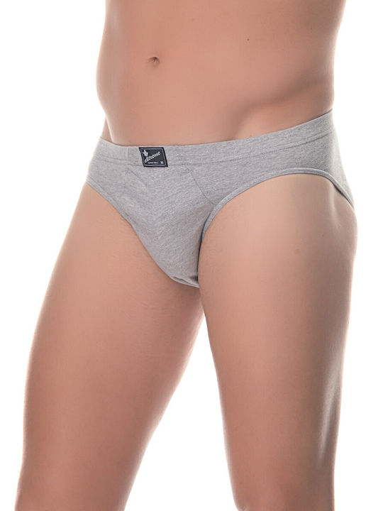 111 Herren Slips Gray 4Packung