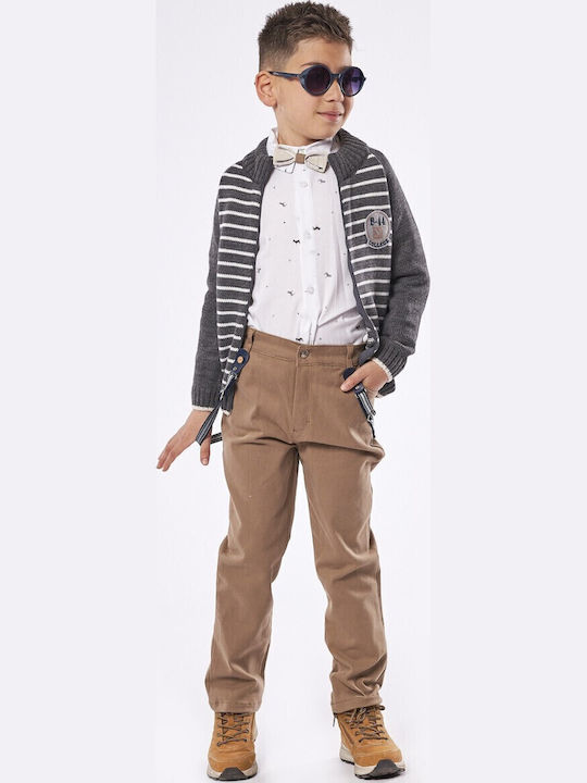 Kinder-Set mit Hose Winter 5Stück Gray