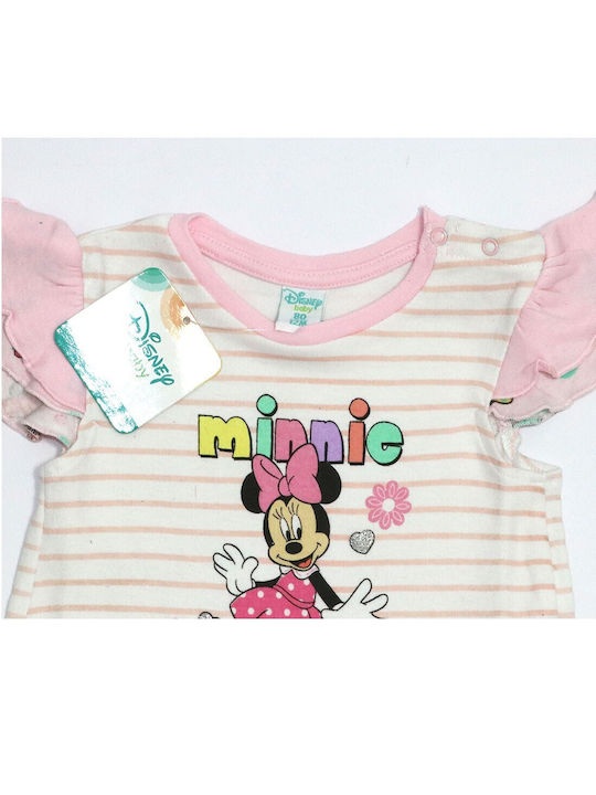 Disney Kids Set with Shorts Summer 2pcs Pink