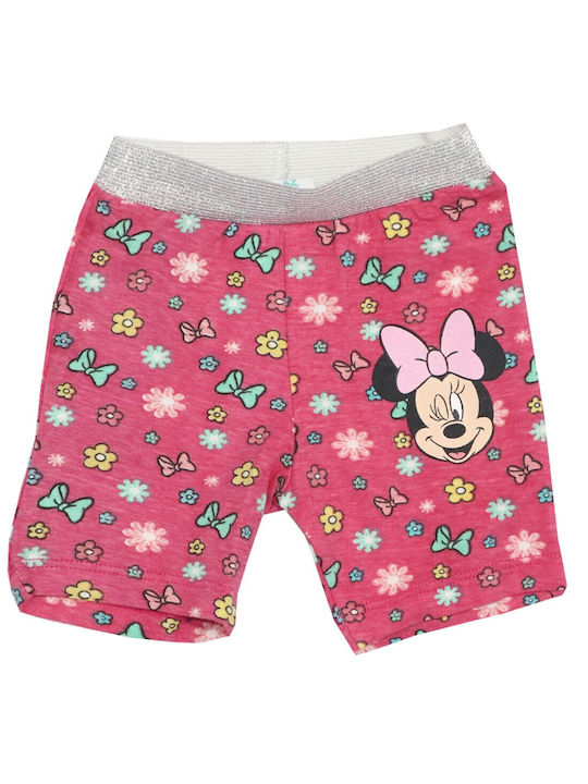 Disney Kids' Set with Leggings Summer 2pcs Pink