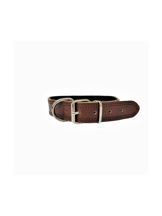 ByLeather Κολάρο Δερμάτινο σε Καφέ χρώμα Small 60cm ByLeather Κολάρο Δερμάτινο σε Καφέ χρώμα Small 60cm