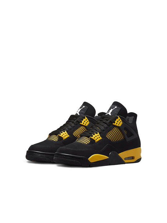 Jordan Air Jordan 4 Retro Ανδρικά Μποτάκια Black / Tour Yellow