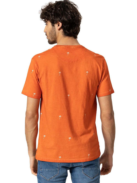 Tiffosi Men's Short Sleeve T-shirt Orange