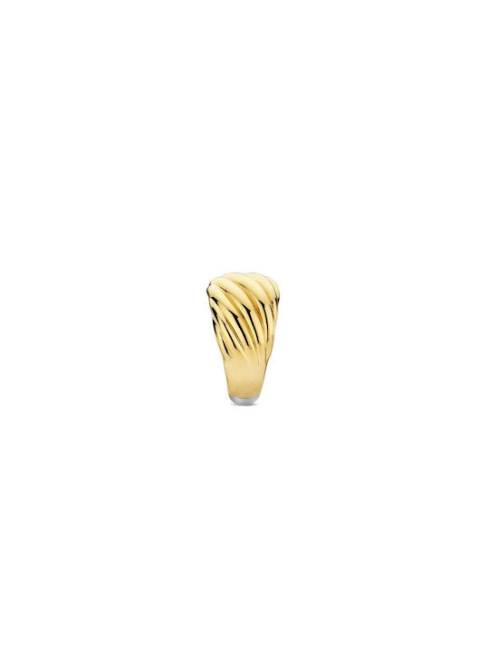 Ti Sento Women's Gold Plated Silver Ring