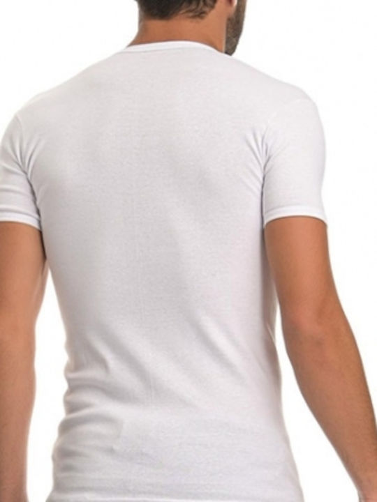 Herren Unterhemden in Weiß Farbe 6Packung