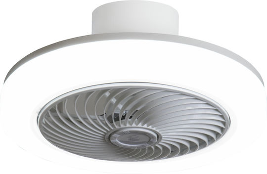 Gruppe LDGD046 Πλαφονιέρα 46cm με Φως Λευκή