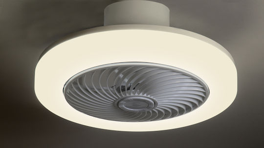 Gruppe LDGD046 Πλαφονιέρα 46cm με Φως Λευκή