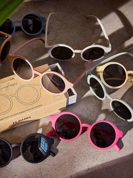 Filibabba Kids Sunglasses Silver for 1-3 Years FI-01904