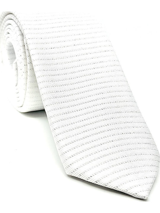 Legend Accessories Herren Krawatten Set Gedruckt in Weiß Farbe