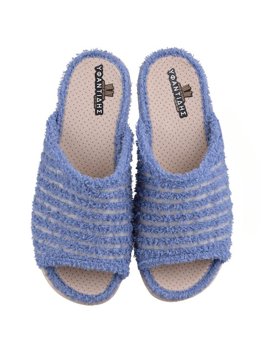 Yfantidis Terry Women's Slippers Blue