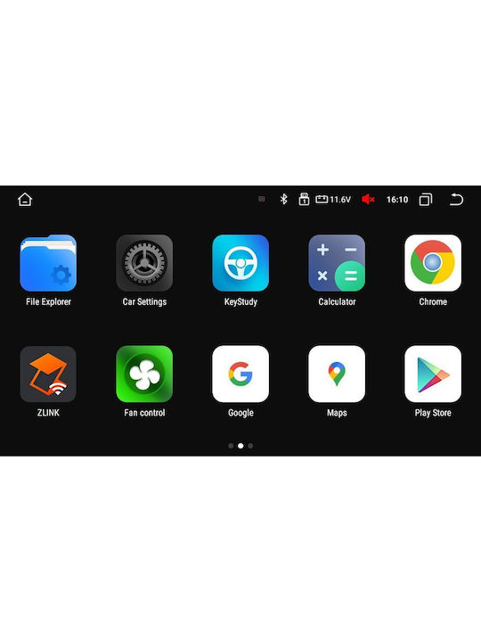 Digital IQ Автомобилна Аудио Система с Clima (Блутут/USB/WiFi/GPS/Apple-Carplay/Android-Auto) с Тъчскрийн 9"