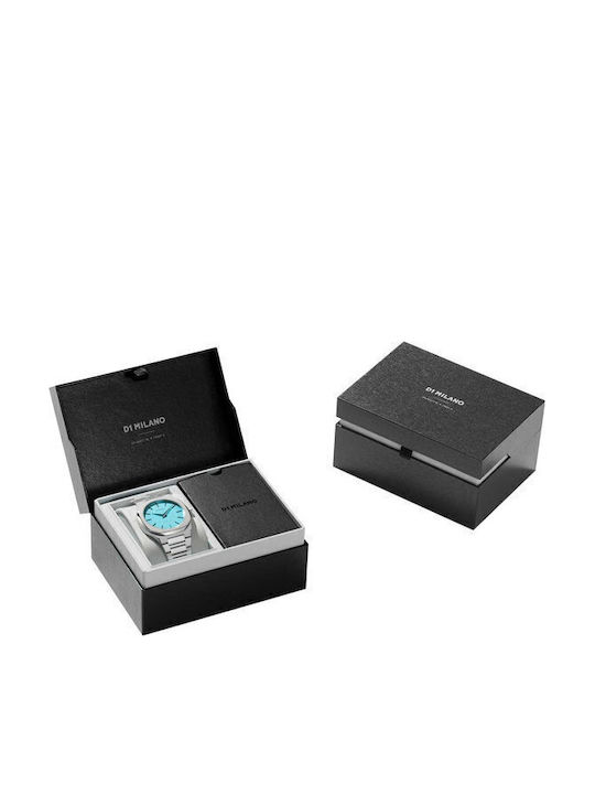 D1 Milano Women's Watch with Silver Metal Bracelet