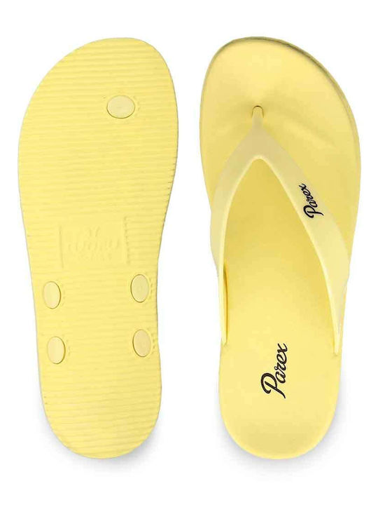 Frauen Flip Flops in Gelb Farbe