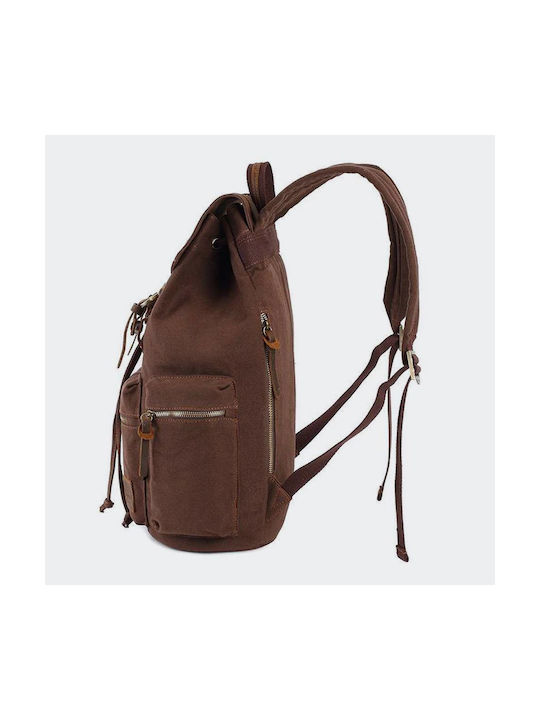 Kaukko Stoff Rucksack Khaki 18Es