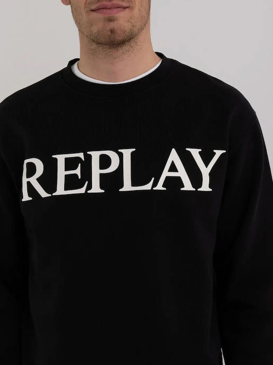 Sweatshirt with Hood Black