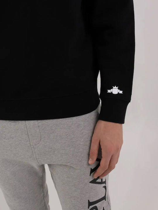 Sweatshirt with Hood Black