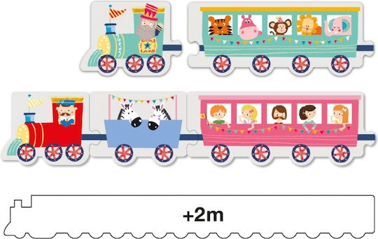 Παιδικό Puzzle Train House Box για 3+ Ετών 20pcs Apli Kids