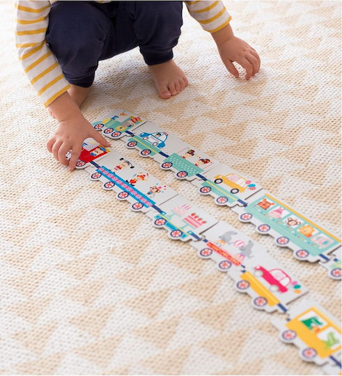 Παιδικό Puzzle Train House Box για 3+ Ετών 20pcs Apli Kids