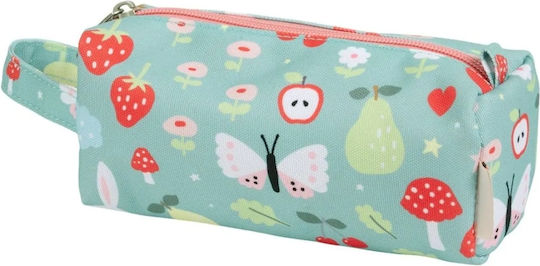 A Little Lovely Company Pencil Case Barrel Turquoise