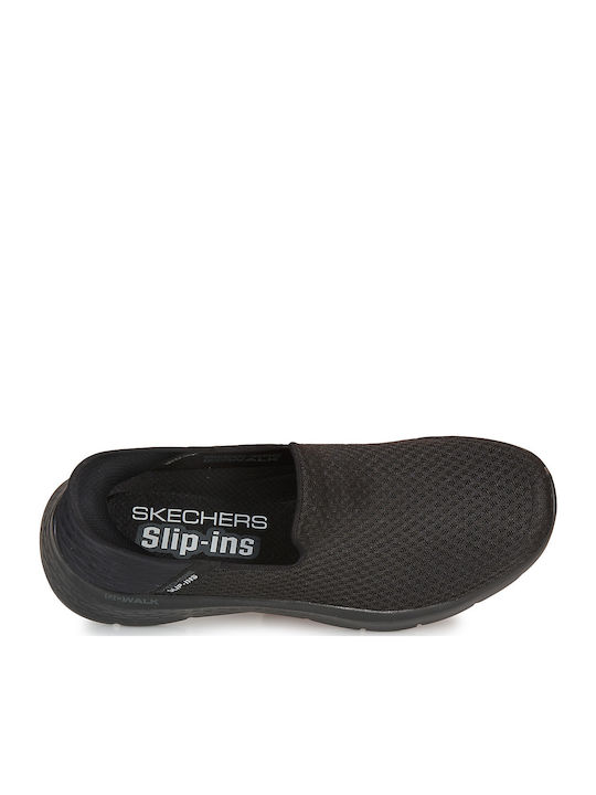 Go Walk Flex Men's Slip-Ons Black