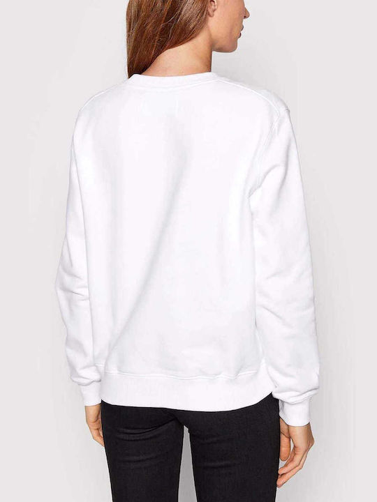 Calvin Klein Monogram Women's Sweatshirt White