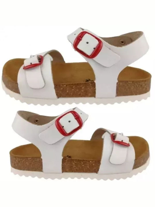 Adam's Shoes Kids' Sandals White