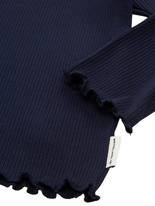 Kids Cardigan Knitted Blue