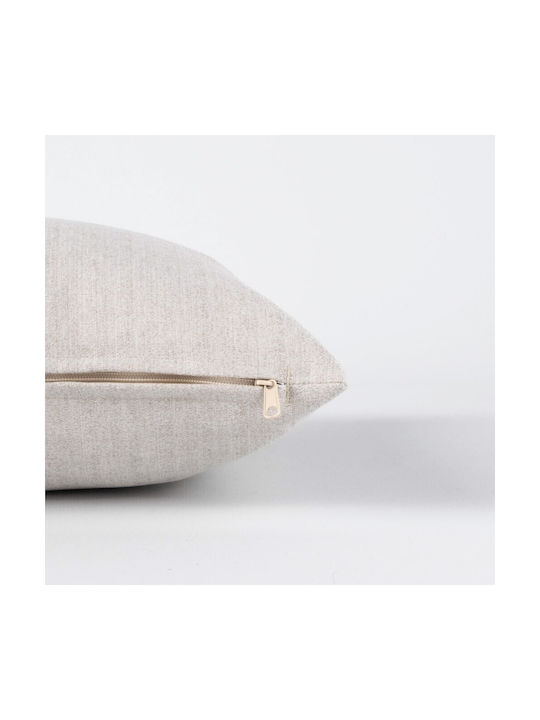 Linea Interiors Μαξιλάρι Καναπέ White Λευκό 45x45εκ.