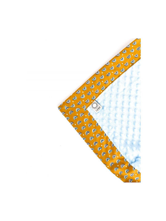 Linea Interiors Blanket Nursery Swaddling Blankets Cotton Yellow 80x90cm